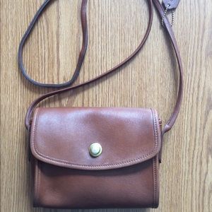 Vintage Coach Chrystie Bag-British Tan leather